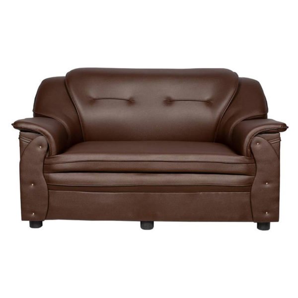 Sekar Lifestyle 2 Seater Sofa Set for Living Room [Color - Brown] (Medium)