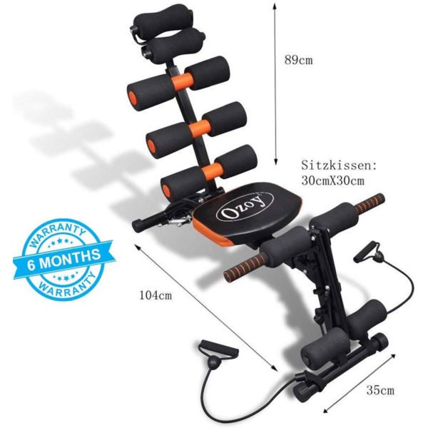 Owme Six Pack ABS Exerciser Machine with 20 Different Mode for Exercise and Fitness Without Cycle Home Gym