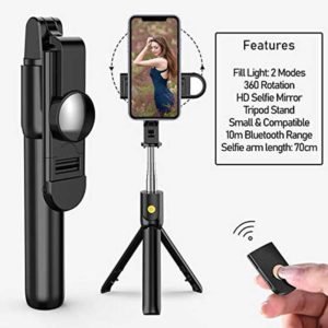 Mobilife Bluetooth Extendable Selfie Stick with Wireless Remote