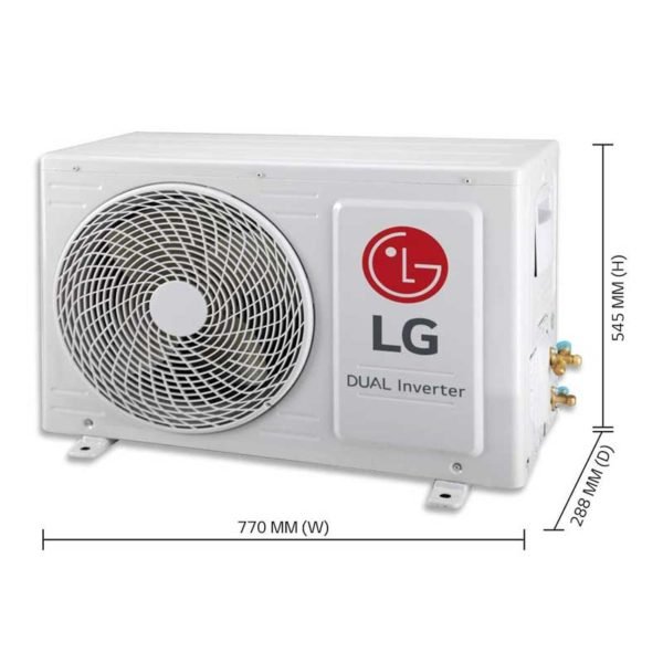 LG 1.5 Ton 5 Star Inverter Split AC (Copper, KS-Q18YNZA
