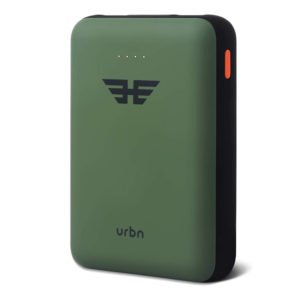 URBN 10000 mAh Li-Polymer Heroes Power Bank with 2.1 Amp Fast Charge and Ultra Compact Slim Body with BIS Certification - (Camo)