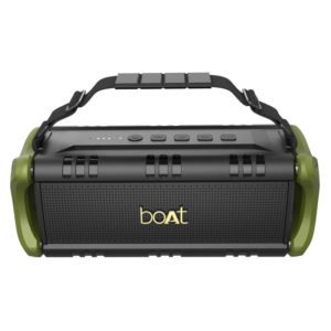 boAt Stone 1400 Wireless Bluetooth Speaker with IPX 5 Water Resistance, EQ Modes and HD Sound (Army Green)