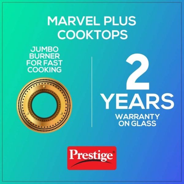 Prestige Marvel Plus Stainless Steel 3 Burner Gas Stove