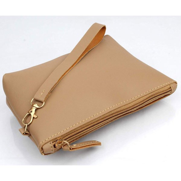 Mammon Women's Stylish Handbags Combo (3LR-BIB-Cream)
