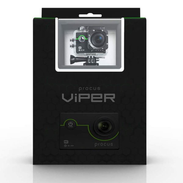 Procus Viper 16MP 4K HD Action Camera Waterproof with Wi-Fi