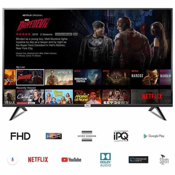 TCL 80 cm (32 inches) HD Ready Certified Android Smart LED TV