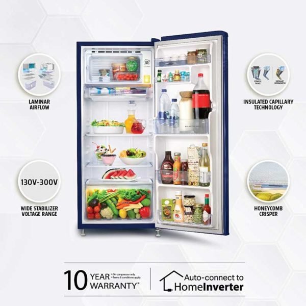 Whirlpool 190 L 4 Star Direct-Cool Single-Door Refrigerator